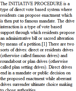 Unit 3, Part 1 (22) CALIFORNIA STATE GOVERNMENT (Initiatives)